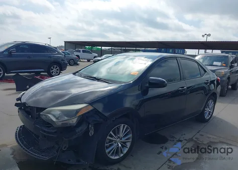 2014 Toyota Corolla Le Plus z USA, uszkodzony, nr VIN 5YFBURHE6EP102904